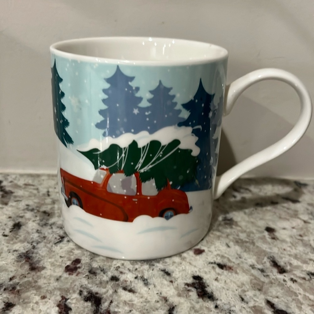 Gourmet Village Christmas/holiday mug